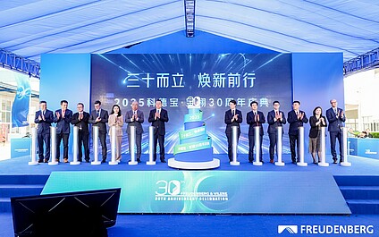 Celebrating 30 years of Freudenberg Filtration in China