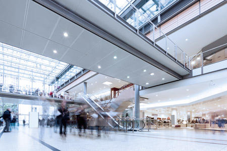 Air filtration in public buildings